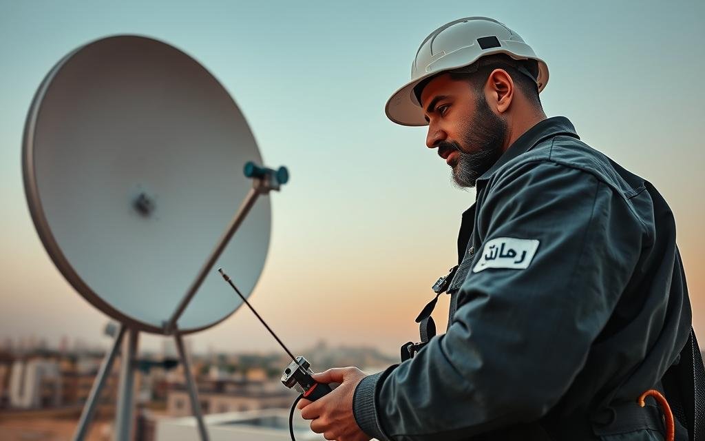 فنى ستلايت عبدالله المبارك