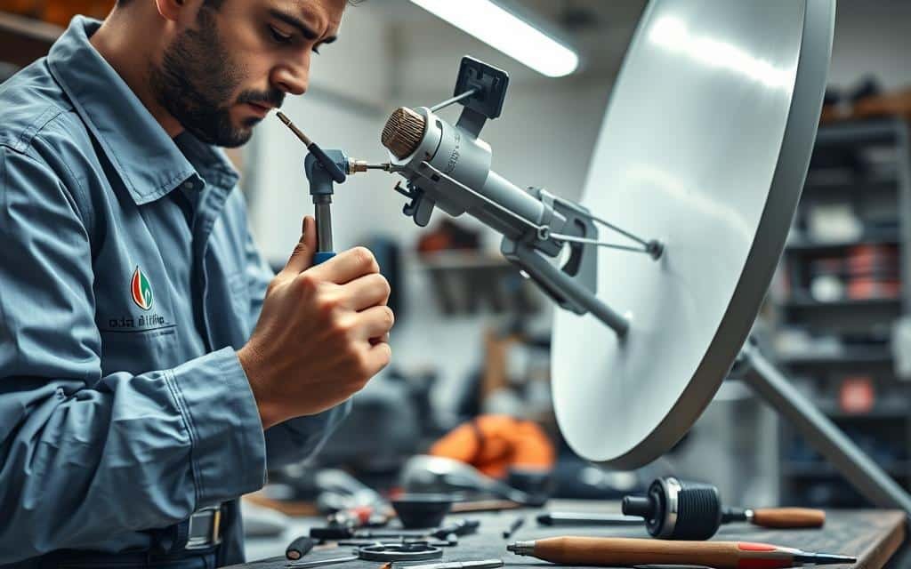 ضبط إشارة الستلايت